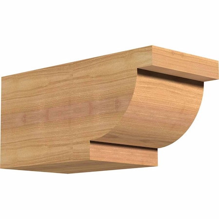 Ekena Millwork Alpine Smooth Rafter Tail, Western Red Cedar, 5 1/2"W x 6"H x 12"L RFT06X06X12ALP00SWR
